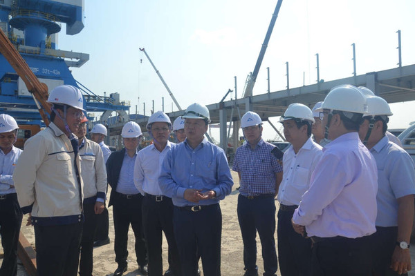 Bộ trưởng Trần Hồng Hà kiểm tra Nhà máy thép Hòa Phát Dung Quất và Nhà máy xử lý rác Đức Phổ