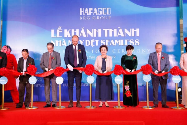 HAFASCO – Thành viên Tập đoàn BRG khánh thành nhà máy dệt SEAMLESS