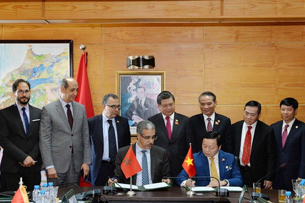 Ký kết hợp tác giữa Bộ Tài nguyên và Môi trường Việt Nam và Bộ Năng lượng mỏ và phát triển bền vững Maroc