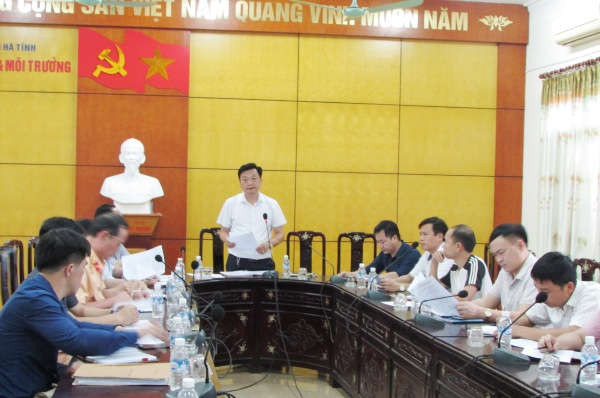 Hà Tĩnh: Sở TN&MT thành lập Tổ công tác kiểm tra hoạt động khai thác khoáng sản