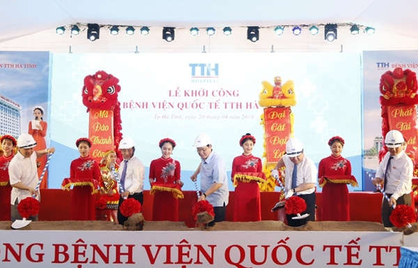 Hà Tĩnh: Khởi công xây dựng bệnh viện quốc tế  TTH