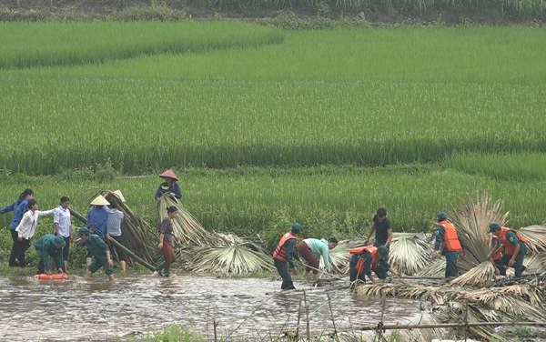 Bảo Yên - Lào Cai: Diễn tập ứng phó thiên tai, tìm kiếm cứu nạn 2019