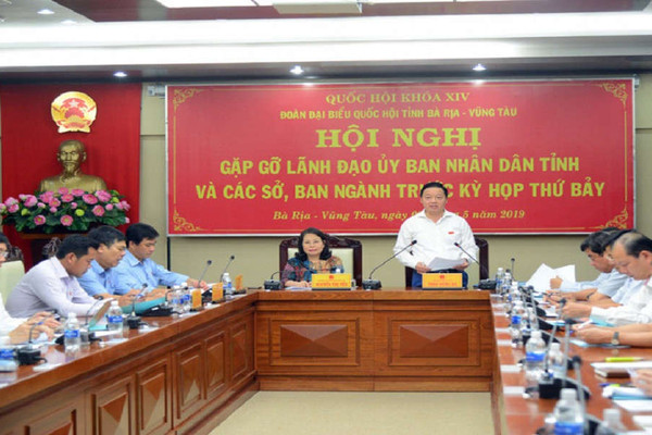 Đoàn ĐBQH tỉnh Bà Rịa - Vũng Tàu tiếp xúc cử tri trước kỳ họp thứ 7