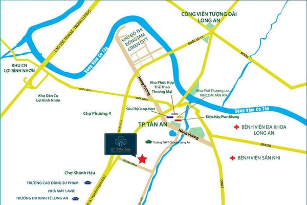 Thị trường bất động sản Long An thu hút dòng tiền nhà đầu tư
