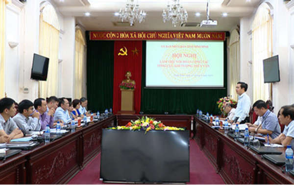Tổng cục KTTV làm việc với UBND tỉnh Ninh Bình về phòng chống thiên tai 2019