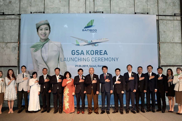 Bamboo Airways chính thức ra mắt Tổng đại lý tại Hàn Quốc