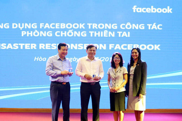 Facebook hỗ trợ Việt Nam truyền thông phòng chống thiên tai