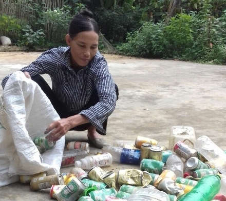 Thái Nguyên: Phụ nữ tiên phong trong thu gom, phòng chống rác thải nhựa