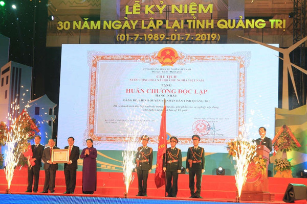Quảng Trị kỷ niệm 30 năm ngày tái lập tỉnh