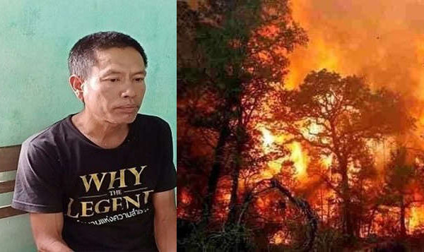Người đàn ông đốt rác gây cháy rừng ở Hà Tĩnh: Đối mặt án tù 7-12 năm