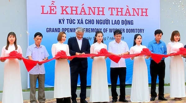 Yên Bái: Khánh thành công trình ký túc xá cho người lao động