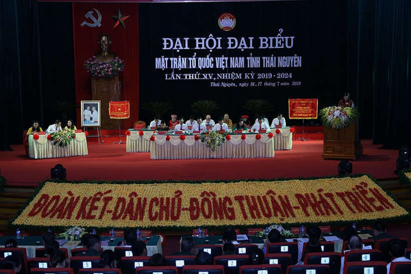 Đại hội Đại biểu MTTQ Việt Nam tỉnh Thái Nguyên lần thứ XV