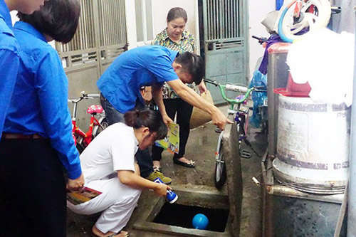 Hà Nội: Vệ sinh môi trường, phòng chống dịch sốt xuất huyết