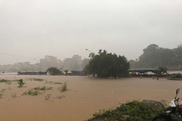 Quảng Ninh: Bão số 3 gây ngập lụt cục bộ tại một số địa phương