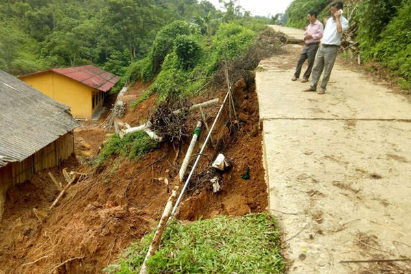 Bắc Kạn, Tuyên Quang: Mưa lớn kéo dài gây sạt lở đất nghiêm trọng