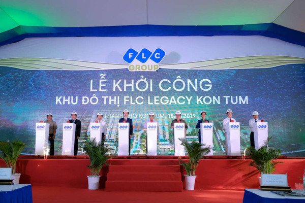 Tập đoàn FLC: Chính thức khởi công FLC Legacy Kon Tum