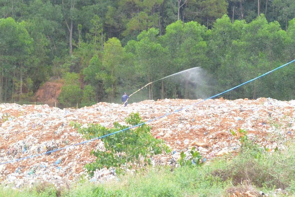 Quảng Nam: Cấp bách xử lý ô nhiễm môi trường tại bãi rác Tam Xuân