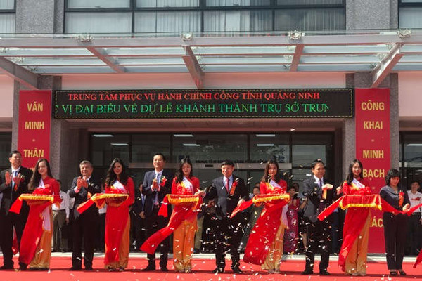 Quảng Ninh: Khánh thành, đưa Trụ sở Trung tâm Phục vụ Hành chính công vào hoạt động