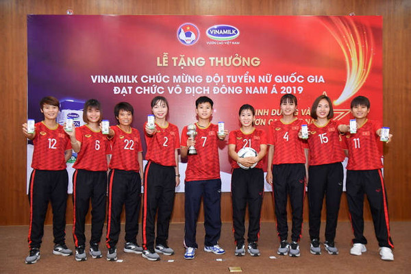 Bật mí dinh dưỡng vàng cùng đội tuyển bóng đá nữ quốc gia giành cúp vô địch Đông Nam Á 2019
