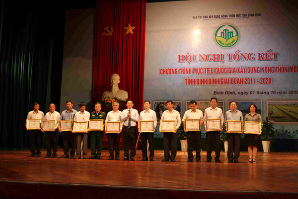 Giai đoạn 2011-2020 Bình Định có 77/121 xã đạt chuẩn nông thôn mới