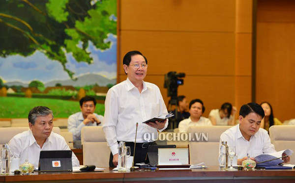 UBTVQH thống nhất trình Quốc hội đề án thí điểm không tổ chức HĐND phường tại Hà Nội