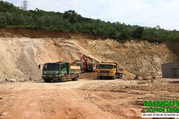 UBND huyện Thạch Thành yêu cầu xử lý vụ khai thác đất trái phép