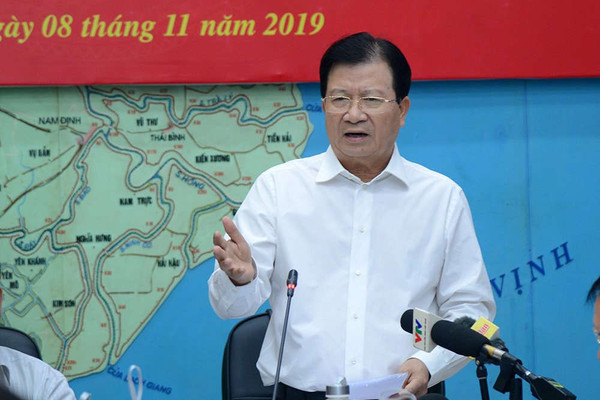 Phó Thủ tướng Trịnh Đình Dũng: Không chủ quan trước bão số 6