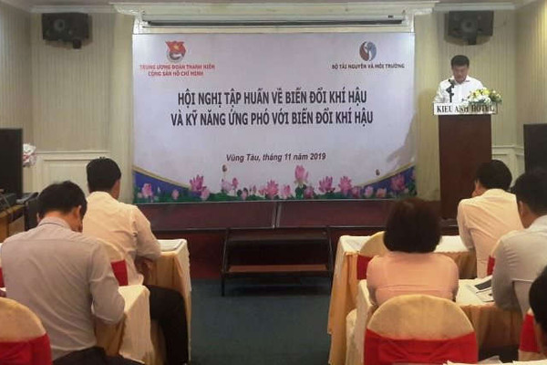 Ứng phó với BĐKH là trách nhiệm của Đoàn TNCS Hồ Chí Minh và tuổi trẻ Việt Nam