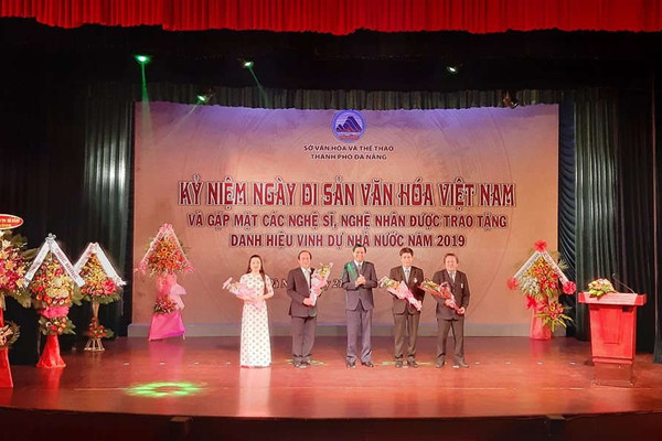 Đà Nẵng: Trao tặng danh hiệu Nghệ sĩ Nhân dân, Nghệ sĩ Ưu tú năm 2019