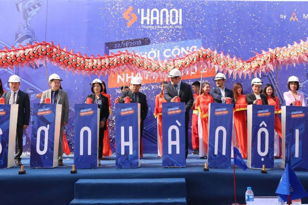 Sơn Hà Nội khởi công nhà máy sản xuất thứ 2 theo tiêu chuẩn châu Âu