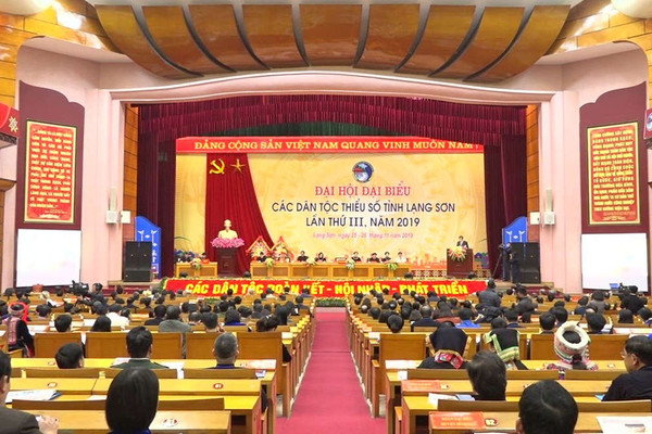 Đại hội Đại biểu các dân tộc thiểu số tỉnh Lạng Sơn lần thứ III
