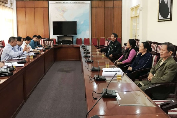 Thứ trưởng Lê Công Thành tiếp công dân định kỳ tháng 11 năm 2019