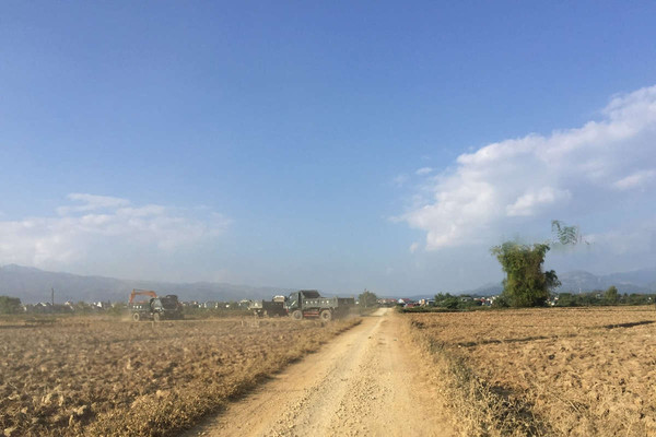 Điện Biên: Cần ngăn chặn tình trạng khai thác đất ruộng trái phép