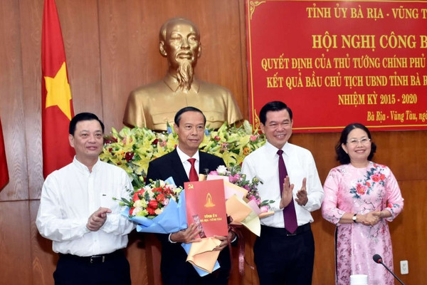 Công bố quyết định của Thủ tướng Chính phủ phê chuẩn Chủ tịch UBND tỉnh Bà Rịa – Vũng Tàu