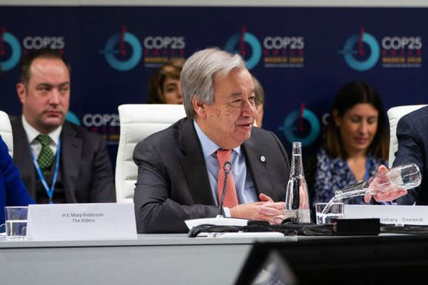 COP25: Tổng thư ký LHQ kêu gọi ủng hộ nỗ lực kinh doanh để giải quyết BĐKH