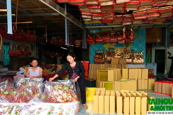 Làng nghề vàng mã Mật Sơn: Nét văn hóa xứ Thanh