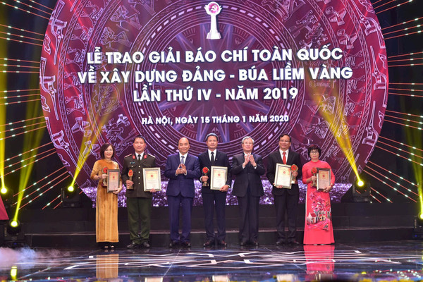 Giải Búa liềm vàng lần thứ IV - năm 2019 vinh danh 57 tác phẩm xuất sắc