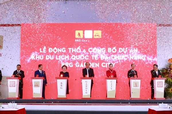 Tập đoàn BRG công bố dự án Khu du lịch quốc tế chức năng BRG Garden City tại Hà Nam