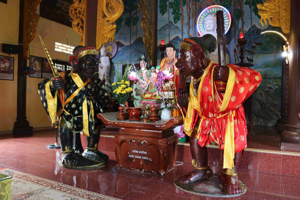 Bình Định: Hai tượng Hộ pháp chùa Nhạn Sơn  là bảo vật quốc gia