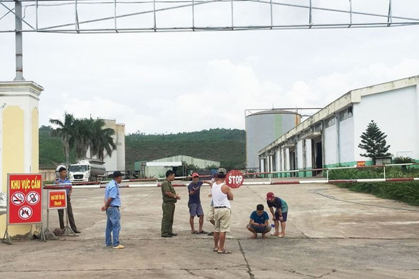 Nhà máy cồn Đại Tân được hoạt động trở lại sau 6 tháng ngừng hoạt động