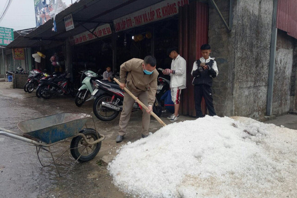 Lai Châu: Mưa đá gây thiệt hại trên 6 tỷ đồng