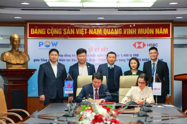 PV Power và HSBC Việt Nam ký hợp đồng hạn mức tín dụng ngắn hạn trị giá 1.400 tỷ đồng
