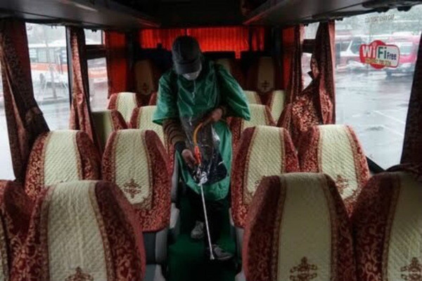 Hà Nội: Bến xe triển khai hàng loạt biện pháp bảo đảm sức khỏe hành khách