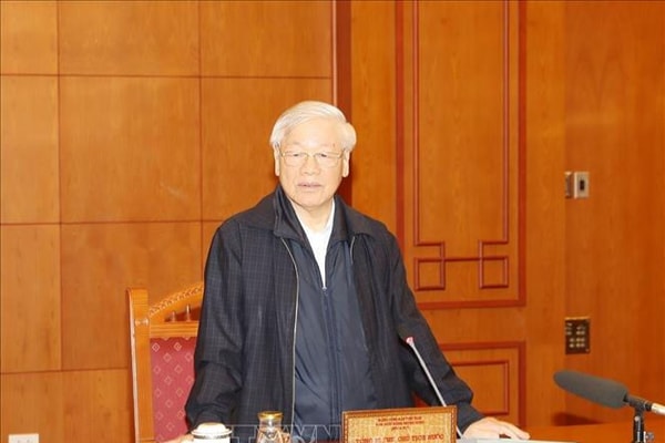 Tổng Bí thư, Chủ tịch nước chủ trì họp Tiểu ban Nhân sự Đại hội XIII của Đảng