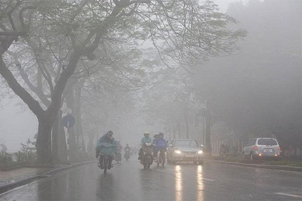 Dự báo thời tiết ngày 31/3: Phía Đông Bắc Bộ và Thanh Hóa có mưa nhỏ, mưa phùn và sương mù