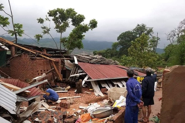 Sơn La: Mưa lốc làm 1 người bị thương, thiệt hại hơn 12 tỷ đồng