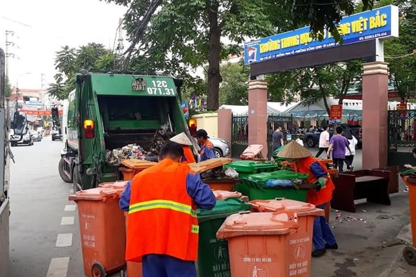 Lạng Sơn: Tăng cường quản lý chất thải rắn để phòng dịch Covid - 19