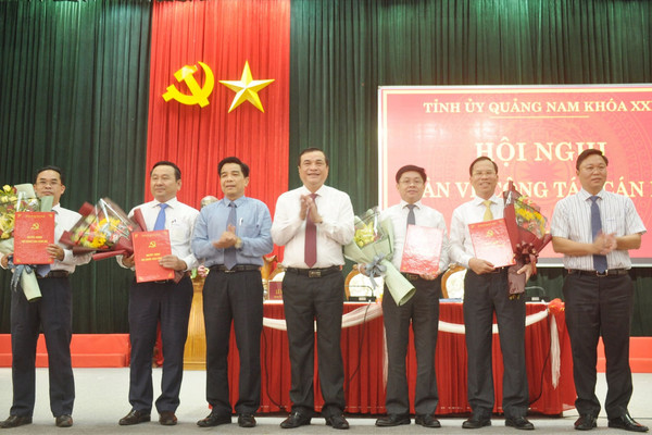 Công bố quyết định của Ban Bí thư về nhân sự tại Quảng Nam