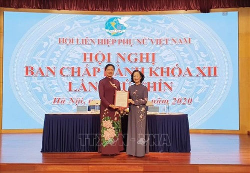 Hội Liên hiệp Phụ nữ Việt Nam có Chủ tịch mới