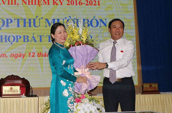 Bà Đinh Thị Lụa được bầu làm Phó Chủ tịch UBND tỉnh Hà Nam